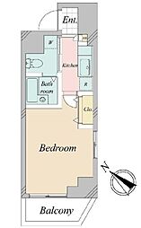 フェニックス伊勢佐木町弐番館 1Kの間取図画像