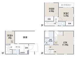 物件画像 神奈川区白幡向町全2棟　B号棟