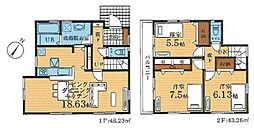 物件画像 リーブルガーデン南区別所6丁目全2棟　1号棟