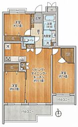 間取図画像 3LDK