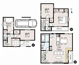 物件画像 神奈川区神大寺3丁目全2棟　1号棟