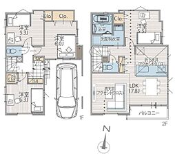物件画像 中区北方町2丁目全2棟　1号棟