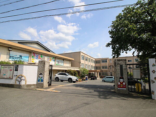 Beautiful mountainous landscape with colorful sky