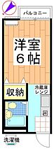 セゾン西千葉 201 ｜ 千葉県千葉市稲毛区穴川1丁目6-3（賃貸アパート1K・2階・18.01㎡） その2