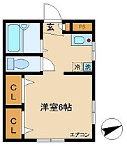 プランドール 101 ｜ 東京都調布市深大寺北町６丁目15-13（賃貸アパート1K・1階・22.47㎡） その2