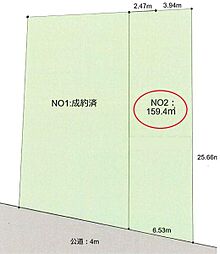 物件画像 藤沢市辻堂5丁目　2区画　全2区画