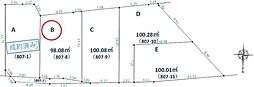 物件画像 茅ヶ崎市今宿　全5区画　B区画