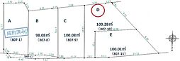 物件画像 茅ヶ崎市今宿　全5区画　D区画