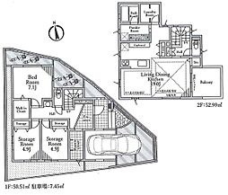 物件画像 新築分譲住宅　松が丘2　全2棟　1号棟