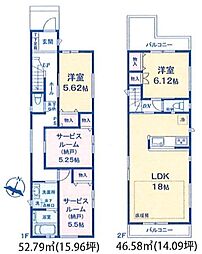 物件画像 藤沢市藤が岡2丁目　全3棟　2号棟