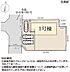 その他：ゆとりある駐車スペースが確保された区画図です。1号棟の配置が分かりやすく示されています。市道に面した便利な立地を活かした設計です。