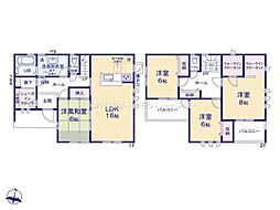 リーブルガーデン　ひたちなか市外野1期　1号棟
