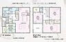 間取り：効率的な動線が魅力の間取りです。全居室に収納スペースが設けられており居住空間を有効活用できます。リビングは広々とした設計で快適な生活がイメージできます。