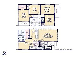 佐倉市王子台6期　新築戸建　全4棟　1号棟