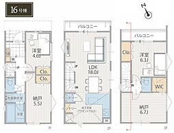 鶴見区岸谷2丁目　全2棟4期16号棟