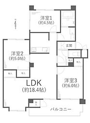 物件画像 ブラウンハイム20−3号棟緑豊かリフォーム