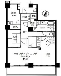 物件画像 グランエステ川崎ツインタワー壱番館ペットOK