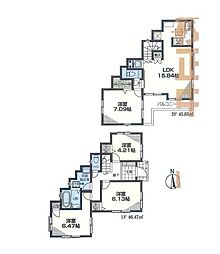 物件画像 NO.1鶴見区新築戸建　日当たり　都市ガス