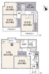 物件画像 青葉区新築戸建　藤が丘駅歩13分　2台駐車可