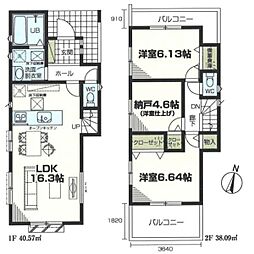 物件画像 2号棟藤沢市新築戸建 カースペ2台 駅歩6分