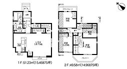 物件画像 4号棟旭区新築戸建 パントリー 書斎 リネン棚