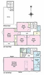 物件画像 3号棟中区新築戸建 ルーバル LDK18帖