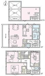 物件画像 1号棟茅ヶ崎市新築戸建 WIC ロフト