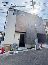 物件画像 B号棟鶴見区新築戸建 ビルトイン車庫 都市ガス