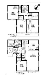 物件画像 茅ヶ崎市新築戸建 パントリー リネン棚 整形地 WIC