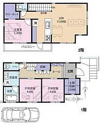 物件画像 2号棟逗子市新築戸建 2路線利用可 土間収納 断熱工法