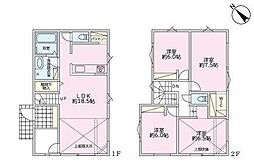 C号棟海老名市新築戸建 2台駐車可 パントリー