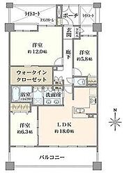 物件画像 クリオ藤沢善行八番館南向き WIC