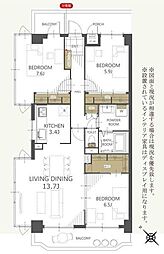 物件画像 日神パレステージ山手西第2南西向き