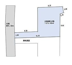 泉区売地 建築条件無し 平坦