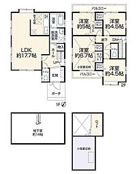 川崎市中古戸建 地下室 ロフト グルニエ