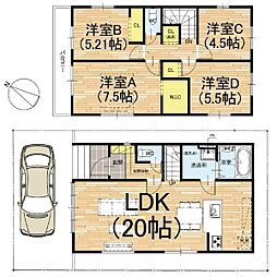 宇治市小倉町蓮池の一戸建て