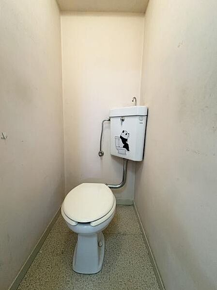 【トイレ】シンプル設計なトイレです。