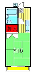 間取図画像 1K