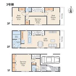 物件画像 藤沢市朝日町　新築一戸建て