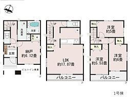 物件画像 大和市深見西1丁目　新築一戸建て