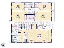 物件画像 藤沢市天神町3丁目　新築一戸建て