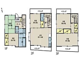 物件画像 川崎市川崎区浜町3丁目　中古一戸建て