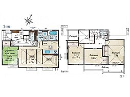 物件画像 大和市中央林間西5丁目　新築一戸建て