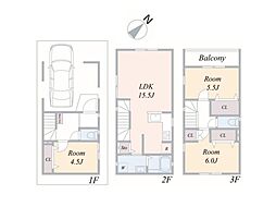 物件画像 川崎市川崎区台町　新築一戸建て