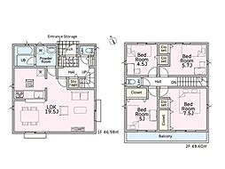 物件画像 横浜市瀬谷区宮沢2丁目　新築一戸建て