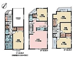 物件画像 川崎市川崎区四谷上町　新築一戸建て