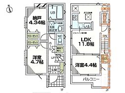 物件画像 横浜市港南区上永谷3丁目　新築一戸建て