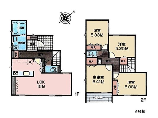 間取り 茅ヶ崎市今宿　中古一戸建て