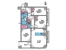 物件画像 ヒルズ武蔵中原ウエストウィング
