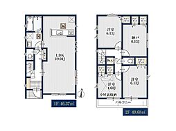 物件画像 相模原市南区上鶴間3丁目 新築一戸建て